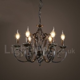 Industriële stijl stalen verlichting winkel hanglamp kroonluchter licht