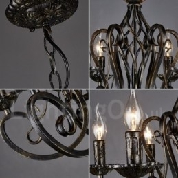 Industriële stijl stalen verlichting winkel hanglamp kroonluchter licht