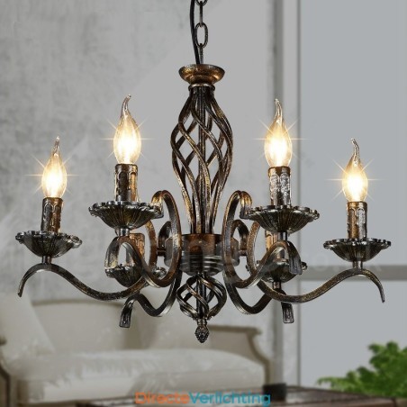 Industriële stijl stalen verlichting winkel hanglamp kroonluchter licht Industriële stijl stalen verlichting winkel hanglamp kroonluchter licht