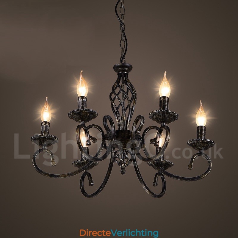 Industriële stijl stalen verlichting winkel hanglamp kroonluchter licht