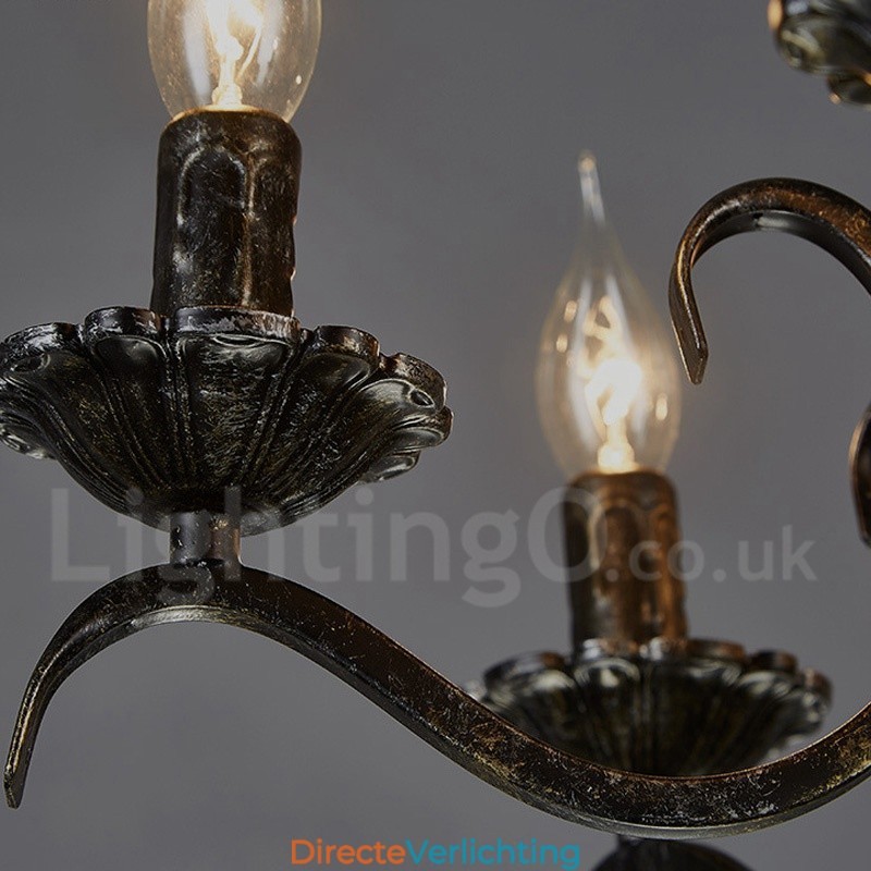 Industriële stijl stalen verlichting winkel hanglamp kroonluchter licht