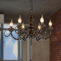 Industriële stijl stalen verlichting winkel hanglamp kroonluchter licht