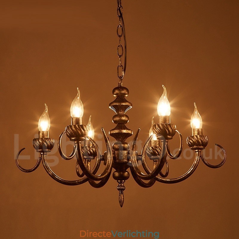 Industriële stijl stalen verlichting winkel hanglamp kroonluchter licht