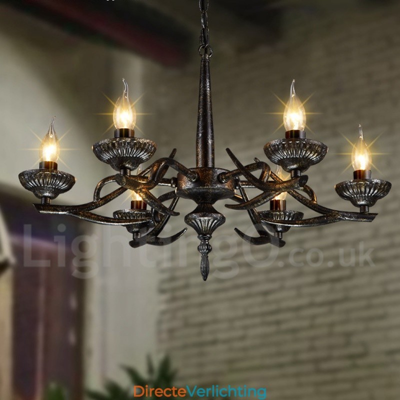 Industriële stijl stalen verlichting winkel hanglamp kroonluchter licht
