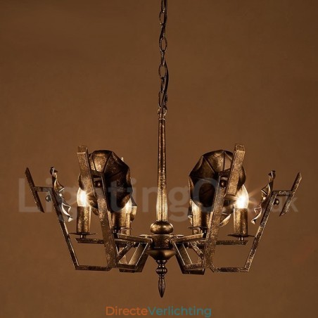 Industriële stijl stalen verlichting winkel hanglamp kroonluchter licht Industriële stijl stalen verlichting winkel hanglamp kroonluchter licht
