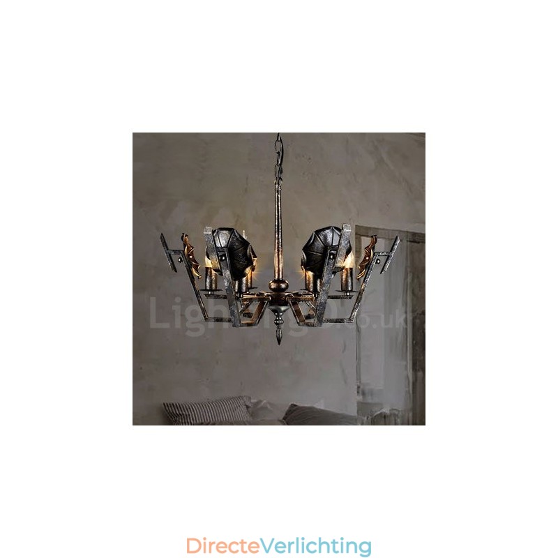 Industriële stijl stalen verlichting winkel hanglamp kroonluchter licht