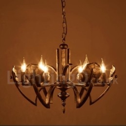 Industriële stijl stalen verlichting winkel hanglamp kroonluchter licht