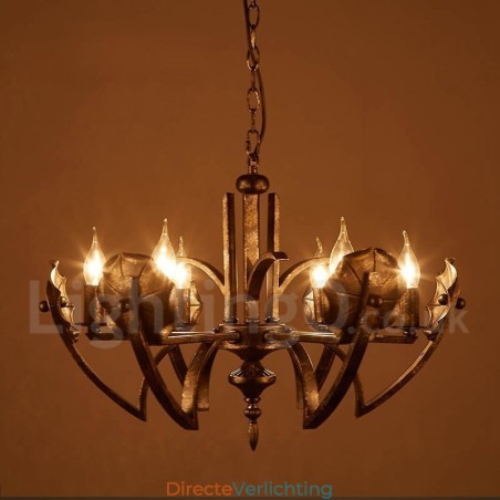 Industriële stijl stalen verlichting winkel hanglamp kroonluchter licht Industriële stijl stalen verlichting winkel hanglamp kroonluchter licht