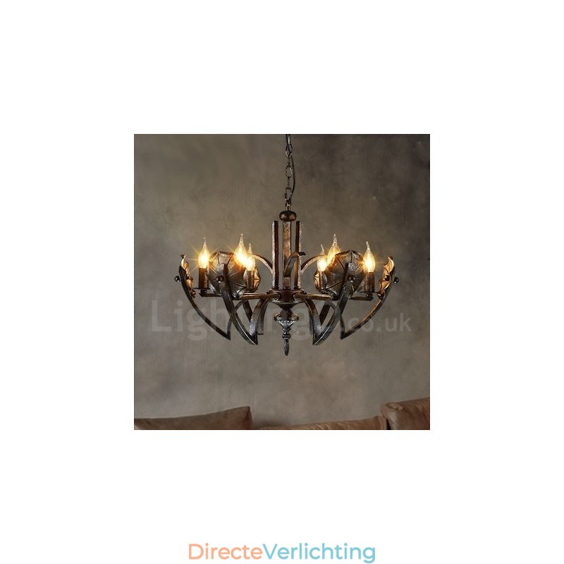 Industriële stijl stalen verlichting winkel hanglamp kroonluchter licht