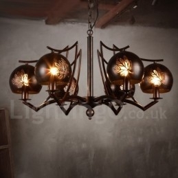 Industriële stijl stalen verlichting winkel hanglamp kroonluchter licht