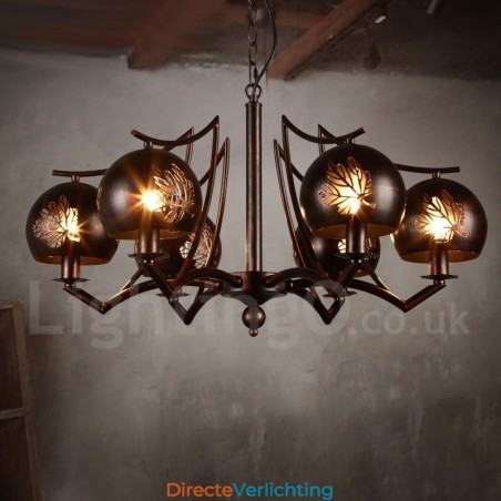 Industriële stijl stalen verlichting winkel hanglamp kroonluchter licht Industriële stijl stalen verlichting winkel hanglamp kroonluchter licht