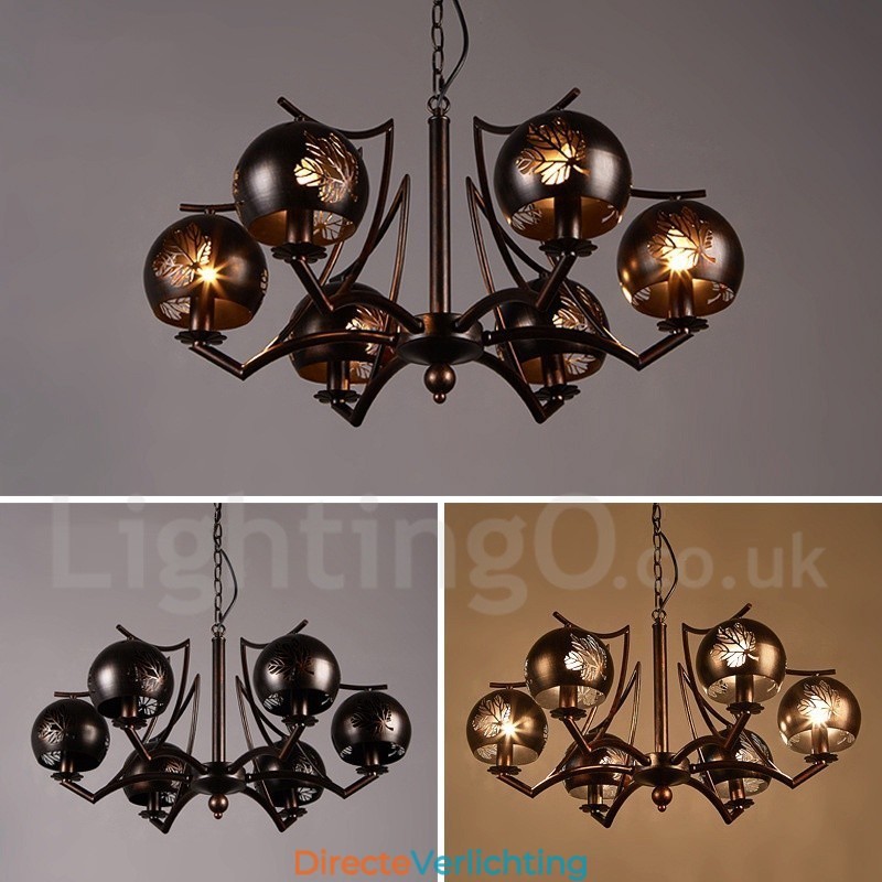 Industriële stijl stalen verlichting winkel hanglamp kroonluchter licht