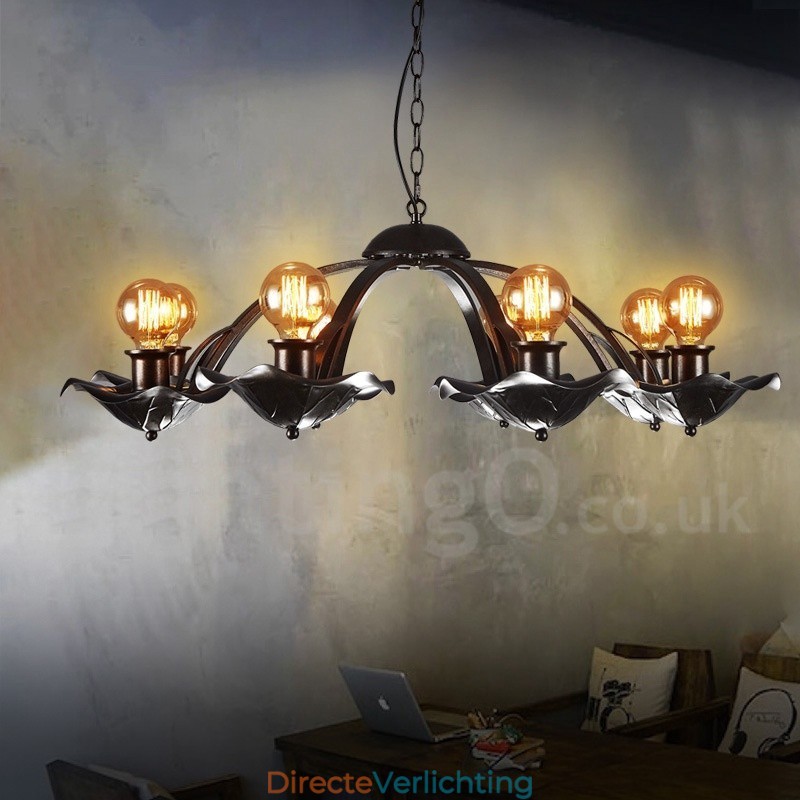 Industriële stijl stalen verlichting winkel hanglamp kroonluchter licht
