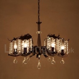 Industriële stijl stalen verlichting winkel hanglamp kroonluchter licht