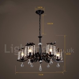 Industriële stijl stalen verlichting winkel hanglamp kroonluchter licht