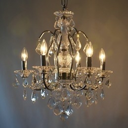 Plafondlamp met 6 lampen
