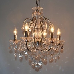 Plafondlamp met 6 lampen