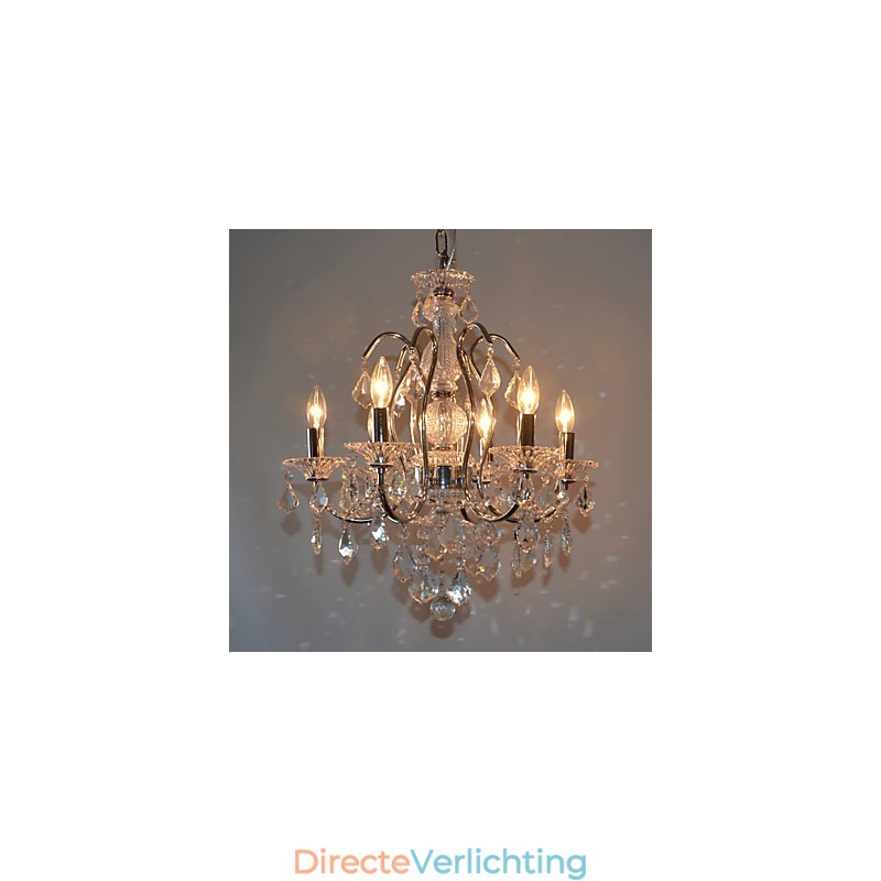 Plafondlamp met 6 lampen