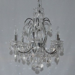 Plafondlamp met 6 lampen
