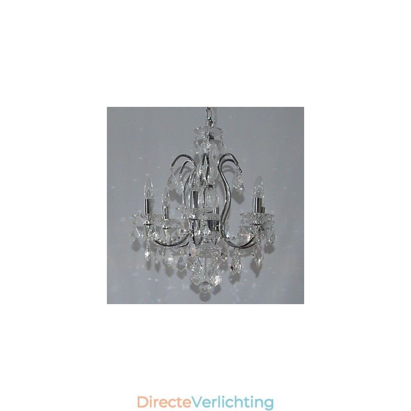 Plafondlamp met 6 lampen