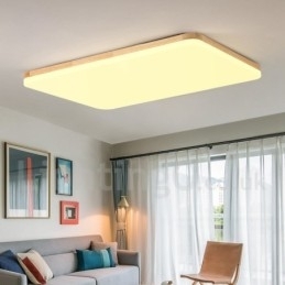 Hot Sale Ultra dunne houten acryl plafondlamp