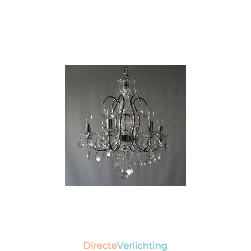 Plafondlamp met 6 lampen