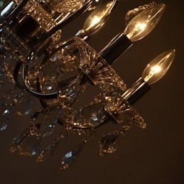 Plafondlamp met 6 lampen