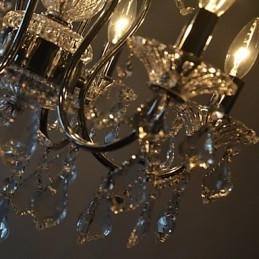 Plafondlamp met 6 lampen
