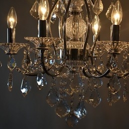 Plafondlamp met 6 lampen