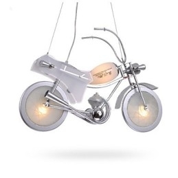 Motorfietslamp Cartoonverlichting Jongenslamp Kinderlampen