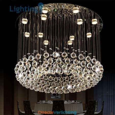 Kristallen kroonluchter moderne vogelnest luxe duplex plafondlamp Kristallen kroonluchter moderne vogelnest luxe duplex plafondlamp