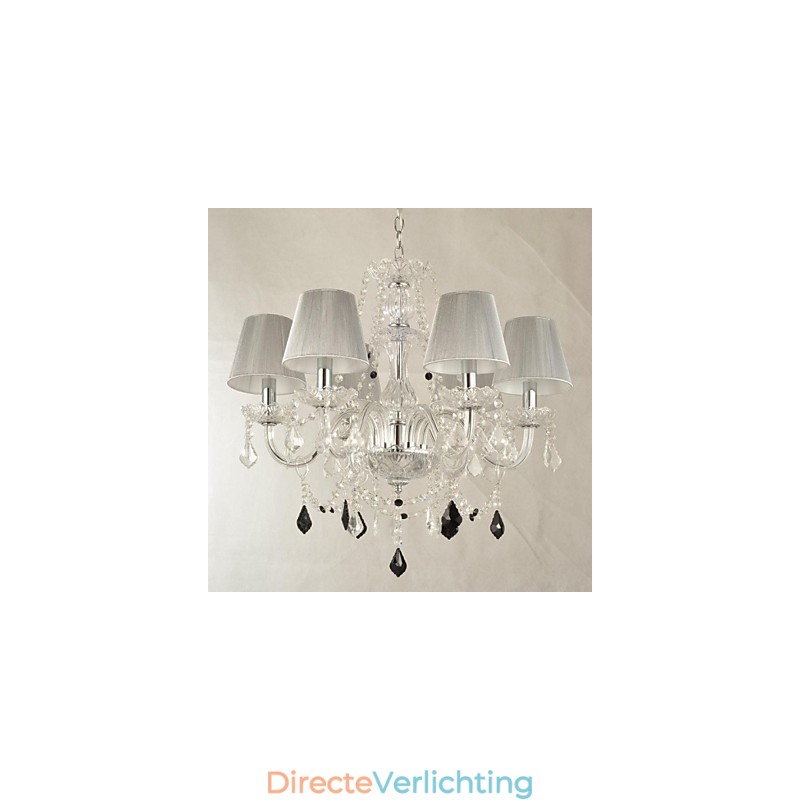 Kroonluchter Kristal Luxe Modern 1 Lagen Woonkamer 6 Lampen