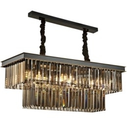 Retro Kristallen Hanglamp Café Expositiehal