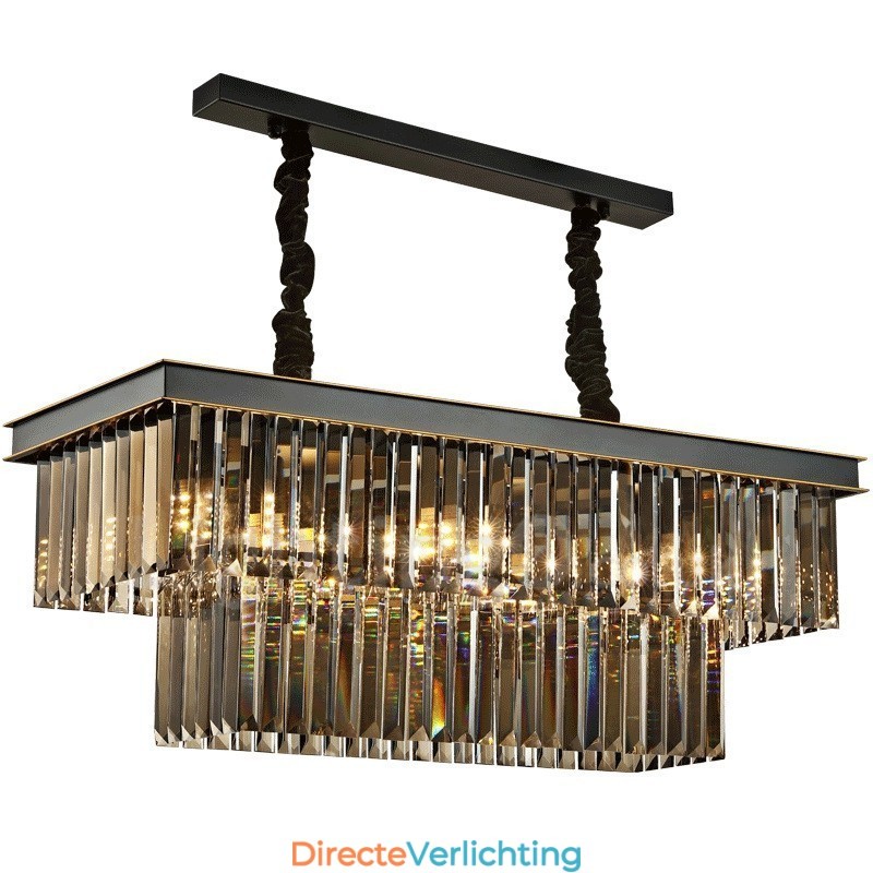 Retro Kristallen Hanglamp Café Expositiehal
