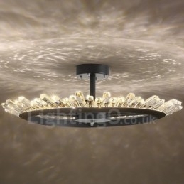 Moderne eigentijdse kristallen plafondlampen