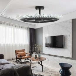 Moderne eigentijdse kristallen plafondlampen