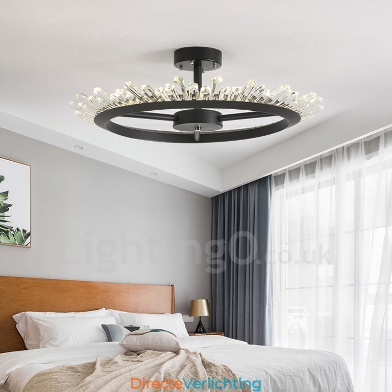 Moderne eigentijdse kristallen plafondlampen