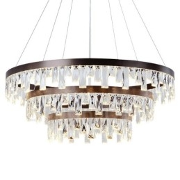 Moderne ronde kristallen hanglamp