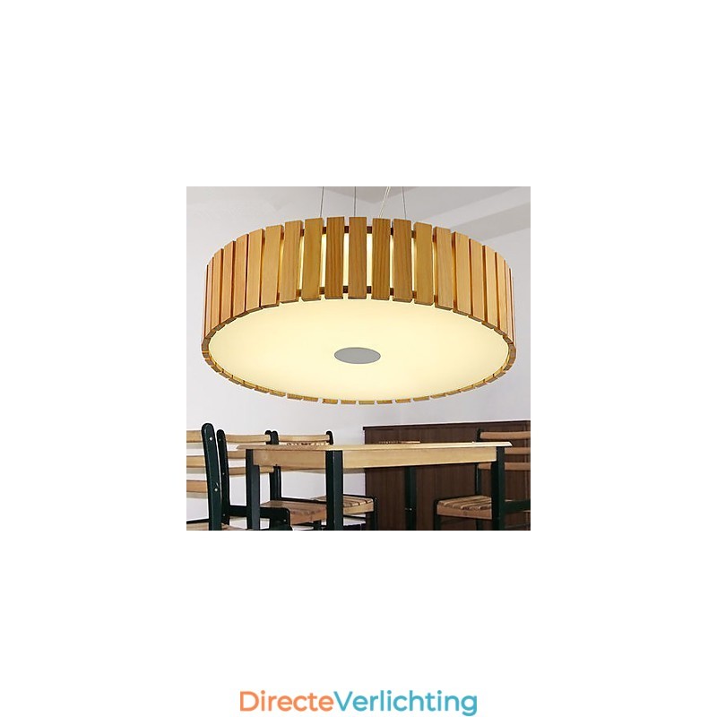 Kroonluchter Mini Stijl Lantaarn Hout Bamboe