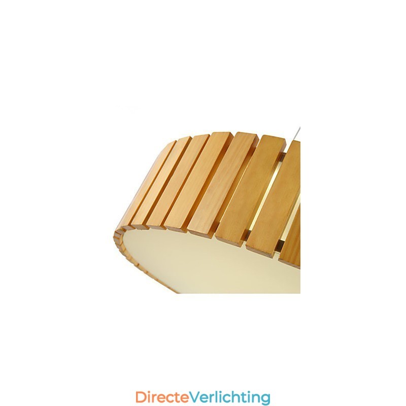 Kroonluchter Mini Stijl Lantaarn Hout Bamboe