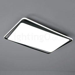 Moderne mode zwart-witte rechthoekige plafondlamp