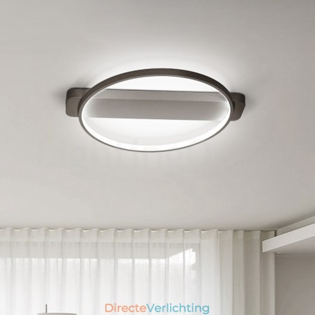 Nordic ronde plafondlamp met inbouwmontage Nordic ronde plafondlamp met inbouwmontage