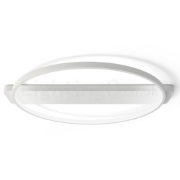 Nordic ronde plafondlamp met inbouwmontage