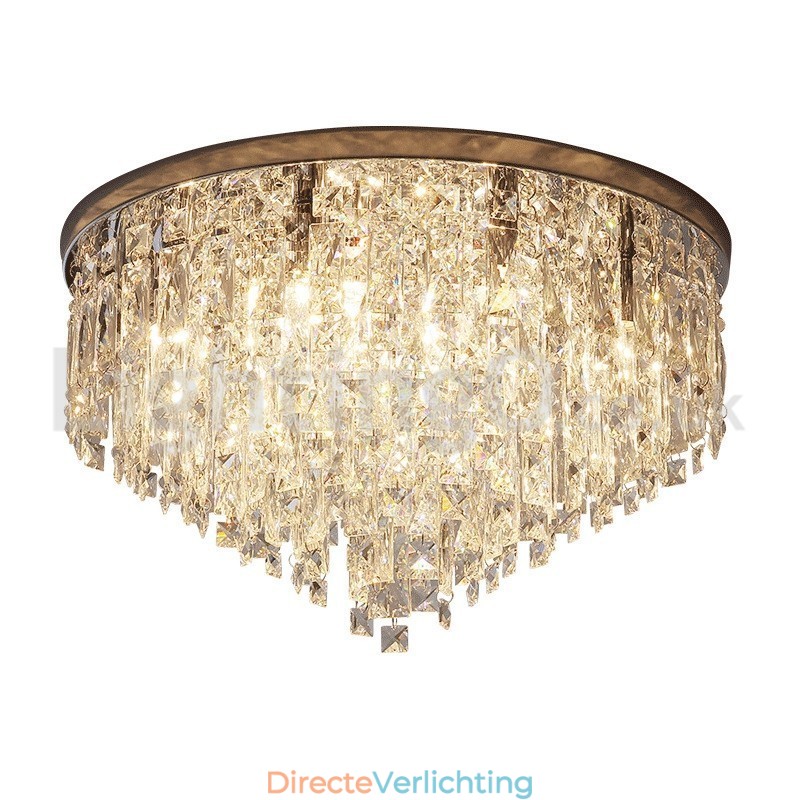 Moderne plafondlampen met kristallen