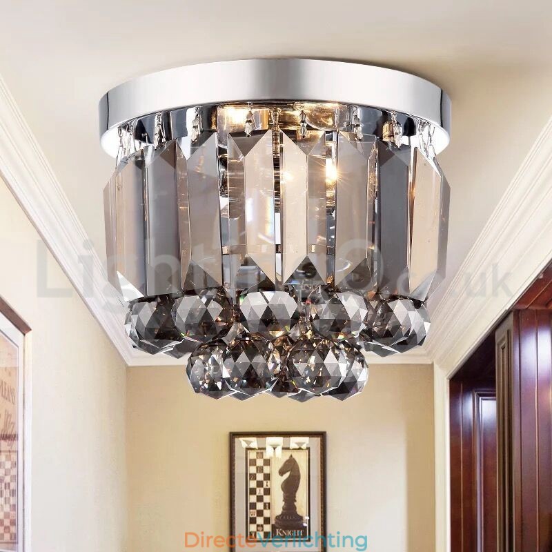 Moderne plafondlampen met kristalbevestiging