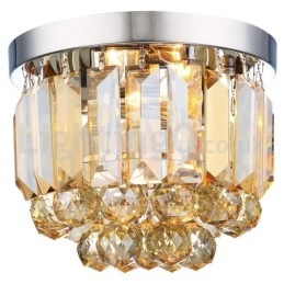 Moderne plafondlampen met kristalbevestiging