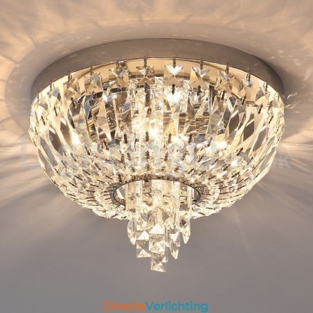 Hedendaagse, prachtige ronde plafondlampen met kristal Hedendaagse, prachtige ronde plafondlampen met kristal