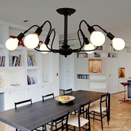 Loft Amerikaanse Vintage Plafondlamp Modeverlichting Verlichting Ijzeren Plafondlamp