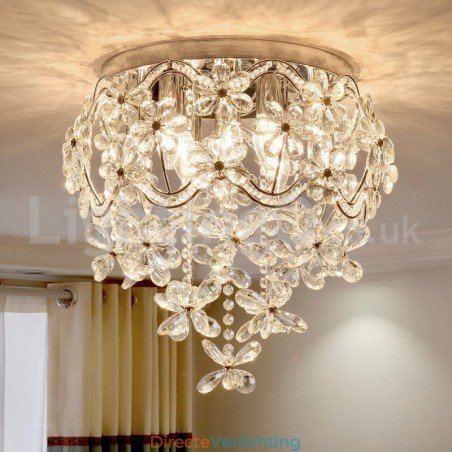 Moderne mode 48CM ronde plafondlampen met kristal Moderne mode 48CM ronde plafondlampen met kristal