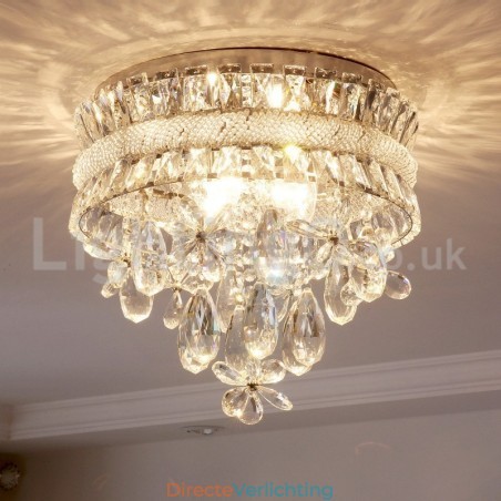 Goedkope moderne 40CM ronde plafondlampen met kristal Goedkope moderne 40CM ronde plafondlampen met kristal